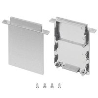 Заглушка SL-LINIA52-3L-F-HIGH глухая пластик (комплект) Arlight 044705