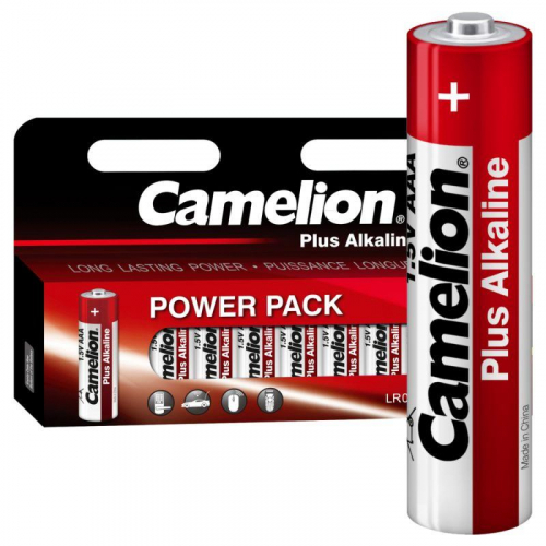 Элемент питания алкалиновый AAA/LR03 1.5В Plus Alkaline BLOCK-12 LR03-HP12 (уп.12 шт) Camelion 14260 фото 2 Элемент питания алкалиновый AAA/LR03 1.5В Plus Alkaline BLOCK-12 LR03-HP12 (уп.12 шт) Camelion 14260 фото 2
