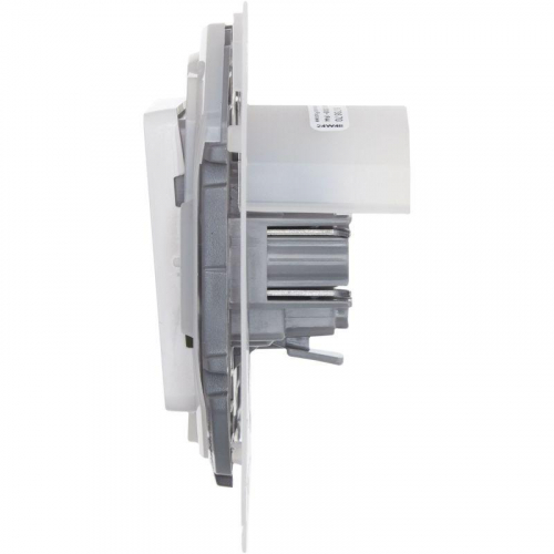 Переключатель 1-кл. Inspiria 10А IP44 250В 10AX механизм бел. IEK 673670 фото 6