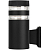 Светильник "Адрия" GBW-102-BL-0200 max 30Вт 1хE27 IP54 230В 200х150х90мм уличный настен. вверх черн. Эра Б0069594
