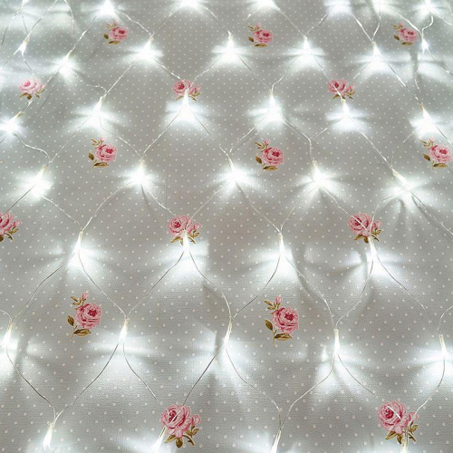 Гирлянда светодиодная "Сеть" 1.8х1.5м 180LED бел. 15Вт 220-240В IP20 с контроллером 8 режимов провод ПВХ прозр. Neon-Night 215-135 фото 4