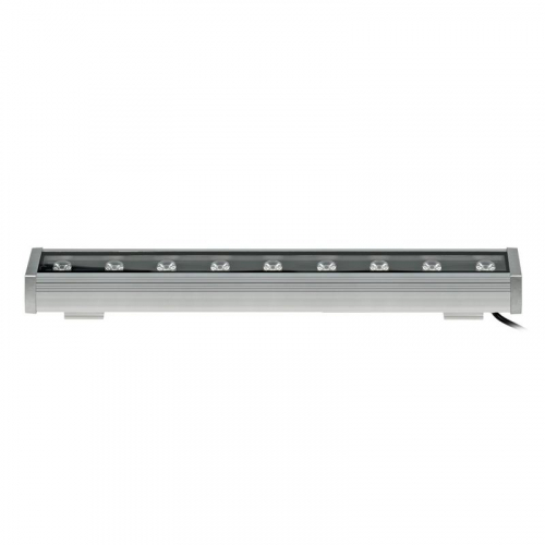 Прожектор светодиодный ULF-L52-12W/RGB/L50 DC24V IP65 SILVER линейный 500мм RGB DC24V алюм. Uniel UL-00008369
