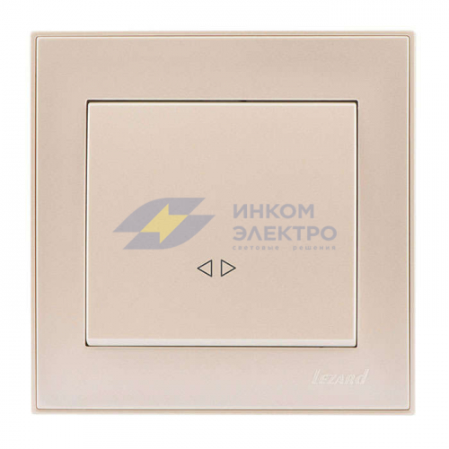 Выключатель 1-кл. СП Rain 10А IP20 жемчуж./бел. метал. LEZARD 703-3030-107 Выключатель 1-кл. СП Rain 10А IP20 жемчуж./бел. метал. LEZARD 703-3030-107