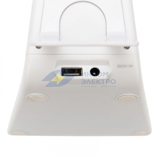 Светильник светодиодный Cloud 2700-6500К настольный встроен. беспроводная и проводная USB-зарядка устройств диммер гибкий поворот Rexant 75-0223 фото 7