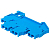 Колодка клеммная ST-2.5 26А пружинная двойн. син. EKF plc-jxb-st-2.5-4-2-blue