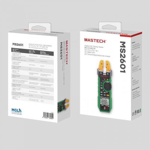 Клещи токовые MS2601 Mastech 13-1315 фото 2