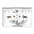 Розетка 2-м СП Эпика 16А IP44 с заземл. защ. шторки с рамкой с крышками механизм бел. EKF UP1-SOW-211-44