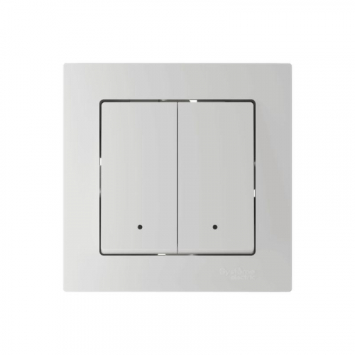 Выключатель 2-кл. AtlasDesign Smart 10А (сх. 5) L+N с подсветкой Zigbee механизм бел. SE ATN000153Z фото 3 Выключатель 2-кл. AtlasDesign Smart 10А (сх. 5) L+N с подсветкой Zigbee механизм бел. SE ATN000153Z фото 3