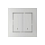 Выключатель 2-кл. AtlasDesign Smart 10А (сх. 5) L+N с подсветкой Zigbee механизм бел. SE ATN000153Z