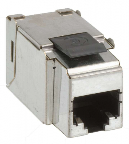 Коннектор RJ45 кат.5E FTP экранир. метал. Simon Connect CJ545FM Коннектор RJ45 кат.5E FTP экранир. метал. Simon Connect CJ545FM