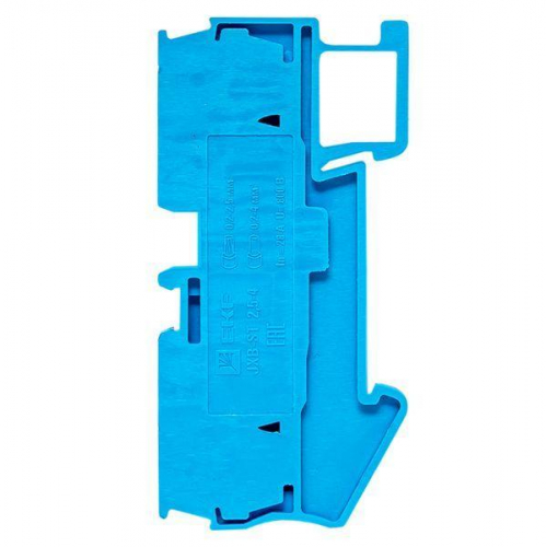 Колодка клеммная ST-2.5 28А 4 вывода пружинная син. PROxima EKF plc-jxb-st-2.5-4-blue фото 7 Колодка клеммная ST-2.5 28А 4 вывода пружинная син. PROxima EKF plc-jxb-st-2.5-4-blue фото 7