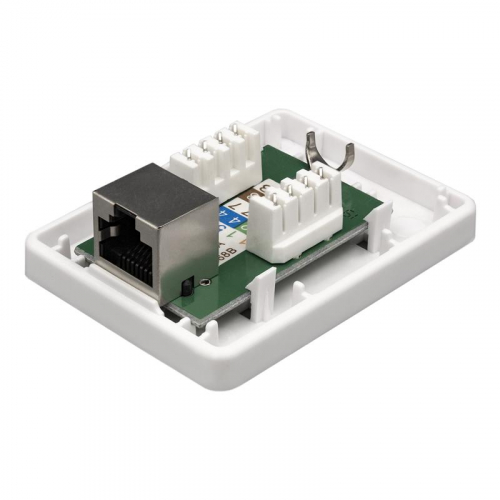 Розетка компьютерная 8P8C (RJ-45) FTP кат.6 1 порт SUPRLAN 10-0352 фото 2 Розетка компьютерная 8P8C (RJ-45) FTP кат.6 1 порт SUPRLAN 10-0352 фото 2