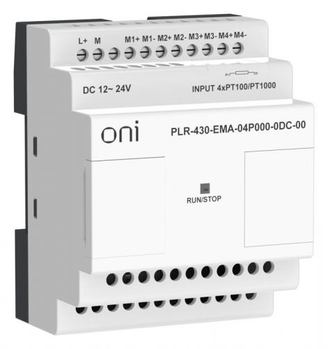 Модуль расширения входов выходов ПЛК 430 4 входа Pt100/Pt1000 24В DC ONI PLR-430-EMA-04P000-0DC-00 фото 7
