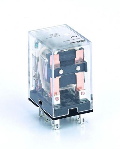 Реле промежуточное ПР-102 5А 380В AC 2 конт. с LED-индикацией DEKraft 23866DEK Реле промежуточное ПР-102 5А 380В AC 2 конт. с LED-индикацией DEKraft 23866DEK
