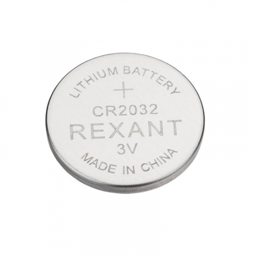 Элемент питания литиевый CR2032 3В (блист.5шт) Rexant 39-1108 фото 3