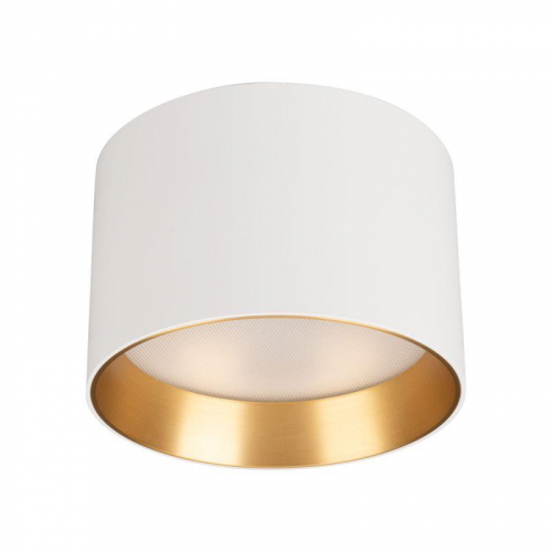 Светильник светодиодный SP-BISCOTTO-R120-12W Warm3300-MIX WH-GD 80deg 230В IP54 12Вт 3300К метал. Arlight 054914