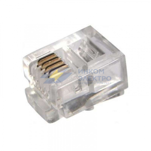 Джек тел. 6P-4C (уп.100шт) PROCONNECT 05-1012-3 Джек тел. 6P-4C (уп.100шт) PROCONNECT 05-1012-3