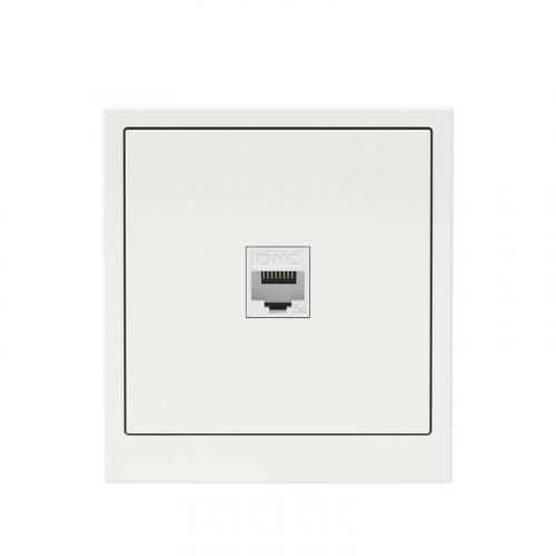 Розетка компьютерная 1-м KANT RJ45 кат.5E без шторки бел. магнолия DKC 7000663 фото 6 Розетка компьютерная 1-м KANT RJ45 кат.5E без шторки бел. магнолия DKC 7000663 фото 6