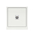 Розетка компьютерная 1-м KANT RJ45 кат.5E без шторки бел. магнолия DKC 7000663