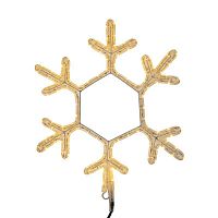 Фигура светодиодная "Снежинка" 45х38см LED тепл. бел. 12Вт 220В IP65 дюралайт Neon-Night 501-212