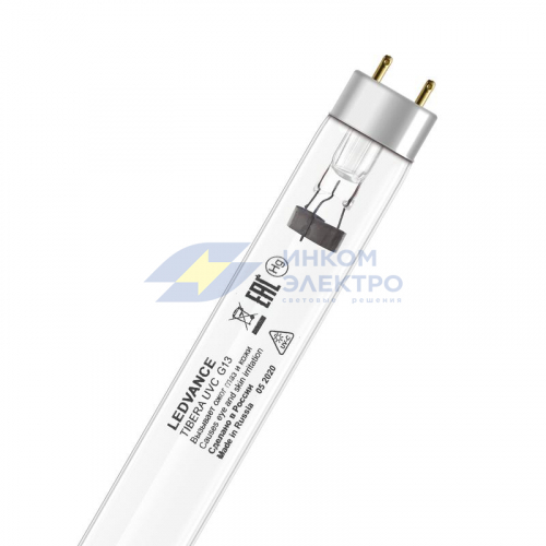 Лампа бактерицидная с УФ-С излучением TIBERA UVC T8 36Вт G13 LEDVANCE 4058075499287