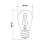 Лампа светодиодная ST45 Ретро Filament 2Вт 230В 3000К E27 тепл. бел. Neon-Night 601-801