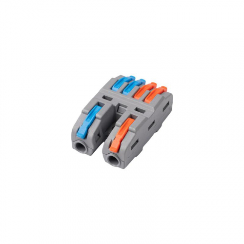 Клемма монтажная СМК PTC-2P 4224 BL/2 450В 32А 0.08-2.5(4.0)кв.мм JazzWay 5073760 фото 2