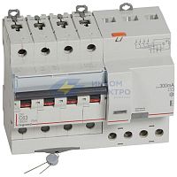 Выключатель автоматический дифференциального тока 4п C 63А 300мА тип AC 10кА DX3 7мод. Leg 411211
