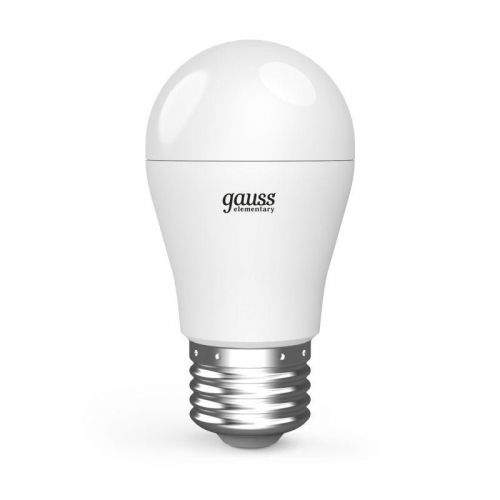 Лампа светодиодная Basic 13Вт P45 шар 4000К нейтр. бел. E27 1200лм GAUSS 10502232 фото 5