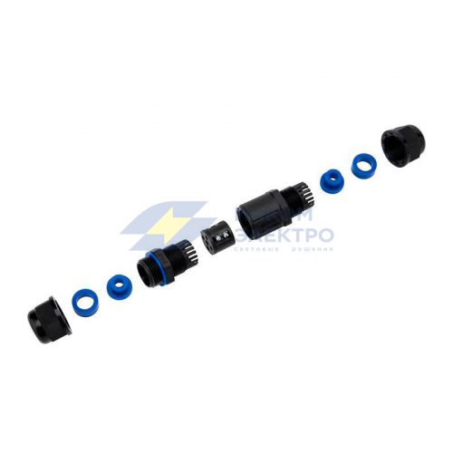 Коннектор кабельный I-образ. (3PIN 0.5-1.5мм2) IP68 Rexant 07-5960 фото 3 Коннектор кабельный I-образ. (3PIN 0.5-1.5мм2) IP68 Rexant 07-5960 фото 3