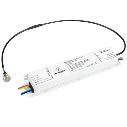 Блок аварийного питания ARJ-EMG-8W-INT (25-56В 1.5H LiFePO4) IP20 металл Arlight 043585 Блок аварийного питания ARJ-EMG-8W-INT (25-56В 1.5H LiFePO4) IP20 металл Arlight 043585