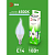 Лампа светодиодная GREEN LINE BXS-10W-865-E14 GL 10Вт свеча на ветру 6500К свет холод. E14 Эра Б0067134