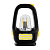 Фонарь аккумуляторный LED56325 LED+флм+COB 3 реж. Type-C солн. PB 2.4А.ч пластик. коробка желт./черн. Camelion 16211