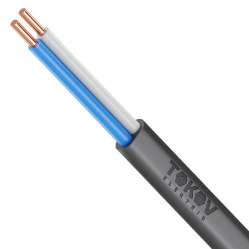 Кабель TOKOV ELECTRIC ВВГ-Пнг(А)-LS 2х2.5 ОК (N) 0.66кВ (м) УТ000028386 Кабель TOKOV ELECTRIC ВВГ-Пнг(А)-LS 2х2.5 ОК (N) 0.66кВ (м) УТ000028386