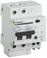Выключатель автоматический дифференциального тока 2п 25А 100мА АД12 GENERICA IEK MAD15-2-025-C-100