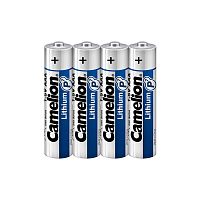 Элемент питания литиевый AAA/FR03 Lithium SP4 FR03-SP4 батарейка 1.5В (уп.4шт) Camelion 15242