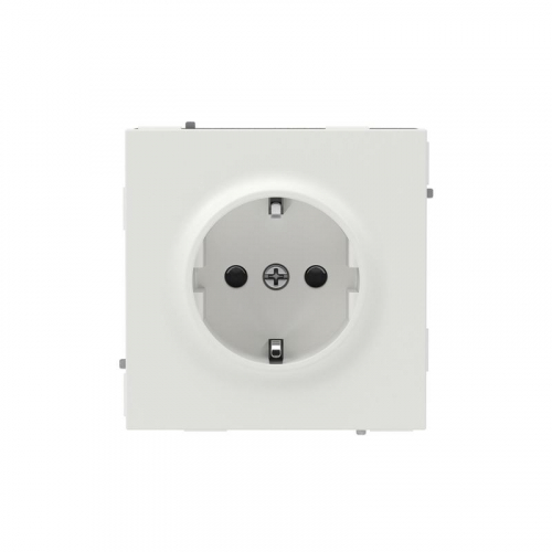 Розетка силовая KANT 2P+E защ. шторки бел. песок DKC 7010003