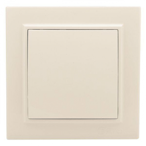 Выключатель 1-кл. СП Минск 10А IP20 беж. EKF ERV10-021-20