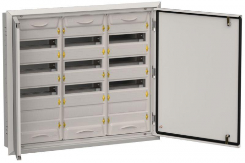 Корпус ЩРв-144 (3х48) TITAN 5 755х885х130 IP31 сер. метал. IEK TI5-50-V-3X048-31-7035