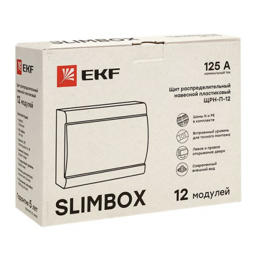 Щит ЩРН-П-12 "SlimBox" IP41 PROxima EKF sb-n-12 фото 4