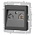 Розетка компьютерная 1-м СП Accent 6-303-07 RJ45 IP20 графит Intro Б0063638