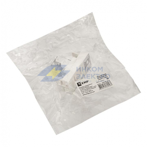 Розетка компьютерная 1мод. RJ45 кат.5E EKF E1MK015E-135-10 фото 2 Розетка компьютерная 1мод. RJ45 кат.5E EKF E1MK015E-135-10 фото 2