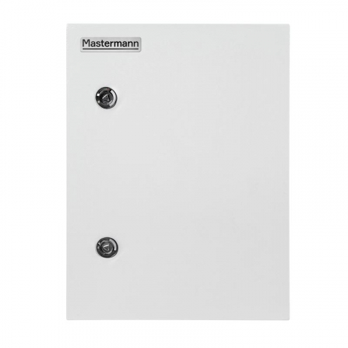Шкаф монтажный 300x400x220мм IP66 12У+ Mastermann 00-01020311 фото 3