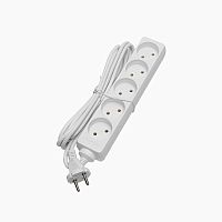 Удлинитель 5х3м без заземл. 10А IP20 S 5х3 2.2кВт Volsten 9306