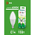 Лампа светодиодная GREEN LINE B35-15W-840-E14 GL 15Вт свеча 4000К яркий свет бел. E14 Эра Б0067121