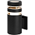 Светильник "Адрия" GBW-102-BL-0200 max 30Вт 1хE27 IP54 230В 200х150х90мм уличный настен. вверх черн. Эра Б0069594