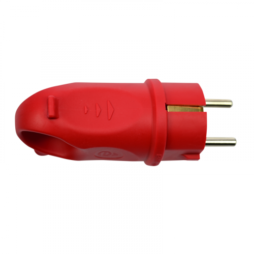 Вилка угловая 16А 2P+E 250В IP44 MultiSet каучук красн. SE MST1402RD фото 4 Вилка угловая 16А 2P+E 250В IP44 MultiSet каучук красн. SE MST1402RD фото 4