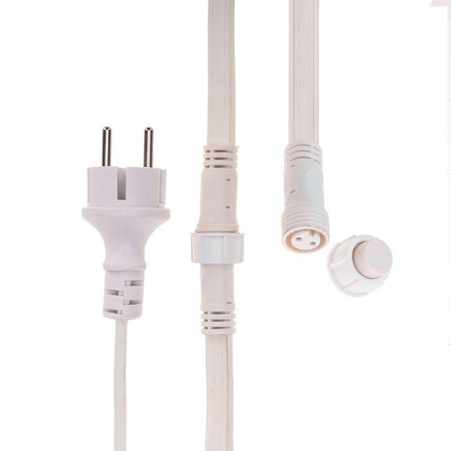 Гирлянда светодиодная "LED Galaxy Bulb String" 10м 6х30LED тепл. бел. 25Вт IP65 провод каучук бел. Neon-Night 331-306 фото 3 Гирлянда светодиодная "LED Galaxy Bulb String" 10м 6х30LED тепл. бел. 25Вт IP65 провод каучук бел. Neon-Night 331-306 фото 3