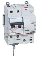 Выключатель автоматический дифференциального тока 2п C 40А 30мА тип AC 10кА DX3 4мод. Leg 411162