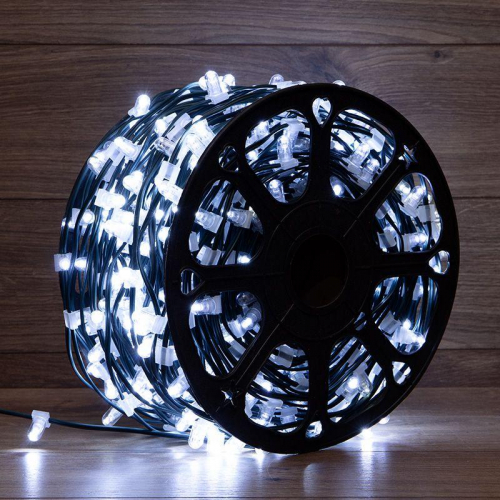 Гирлянда светодиодная "LED ClipLight" шаг 15см 665LED бел. 80Вт 12В IP65 эффект мерцания flashing бел. (уп.100м) Neon-Night 325-145 Гирлянда светодиодная "LED ClipLight" шаг 15см 665LED бел. 80Вт 12В IP65 эффект мерцания flashing бел. (уп.100м) Neon-Night 325-145